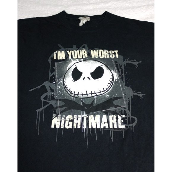 A Nightmare Before Christmas Walt Disney World Tim Burton Touchstone T-shirt XL - Picture 1 of 13